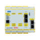 plc safety scu-2-ec/nm Unità di controllo elettronica SCU-2-EC/NM con vari connettori e interfacce di comunicazione industriale.