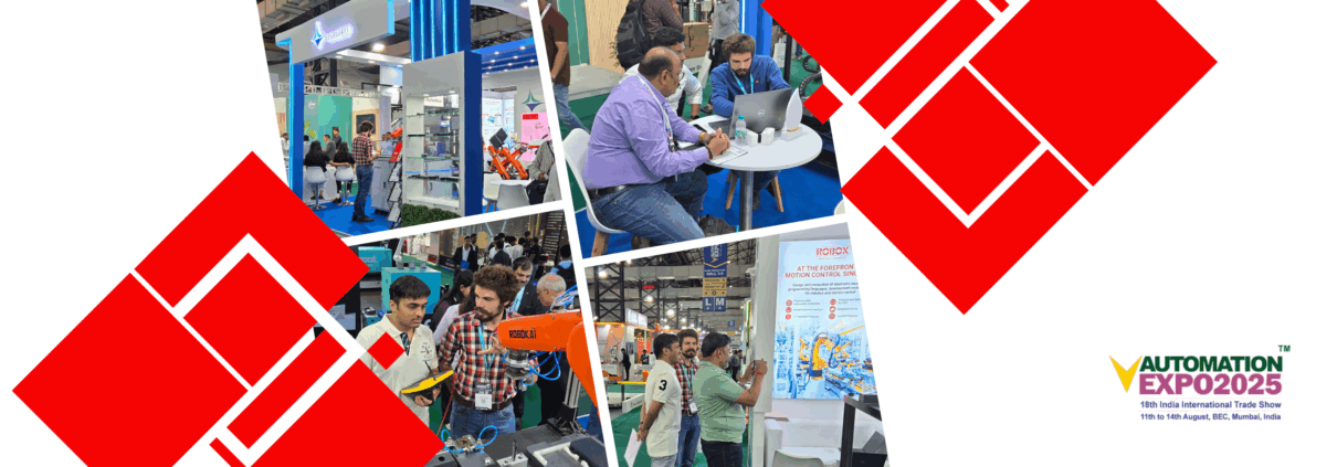Automation Expo 2025: Attendees engage with robot tech and exhibits at BEC, Mumbai, August 11-14.